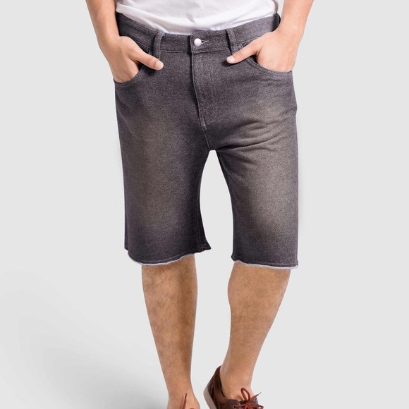 OLGYN Other - MEN’S KNITTED DENIM SHORTS – SLIM FIT